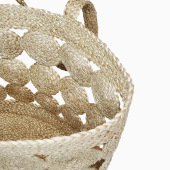 Handwoven Natural Jute Bag - Picture 3 of 4